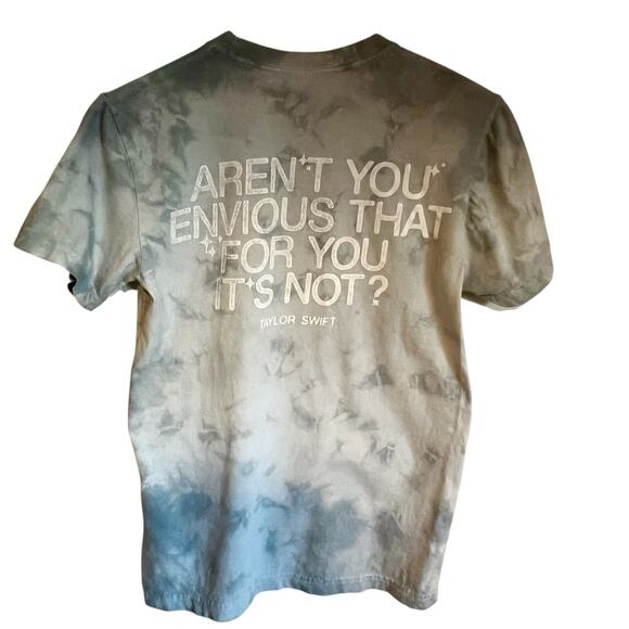 Taylor Swift Midnights Karma Tee Shirt Women’s Small Blue Tie Dye Eras Tour - Picture 2 of 4